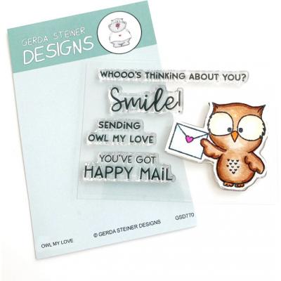 Gerda Steiner Clear Stamps - Owl My Love